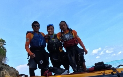 Tiga Anak Muda Jelajahi Bali dengan Kayak, Angkat Sport Tourism Berkelanjutan