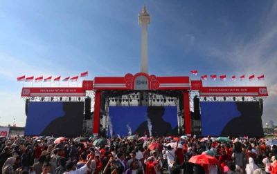 Gelar Panggung Hiburan di Monas, BRI Turut Sukseskan Pesta Rakyat & Karnaval HUT ke-80 RI