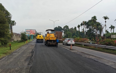 Pemeliharaan Rutin Berlanjut, Jasa Marga Kembali Lakukan Pekerjaan SFO di Ruas Tol Belmera