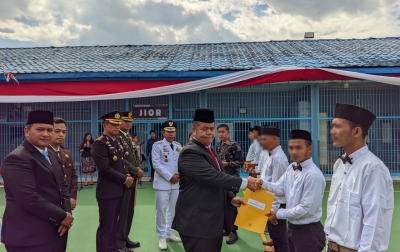 156 Napi Rutan Tarutung Dapat Remisi, 10 Orang Langsung Bebas
