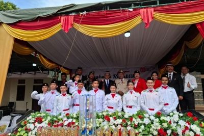 Jemaat HKBP Simalingkar Rayakan HUT ke-80 Kemerdekaan RI Doakan Penghentian Perusakan Lingkungan di Toba