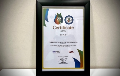 Tim Komunikasi Bibit.id Sabet Penghargaan ‘PR Practitioners of the Year 2025’