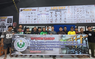 Latihan Lebih Cerdas, Progres Lebih Terukur: Tim PKM FIK UNIMED Kenalkan Aplikasi Monitoring Kekuatan Otot