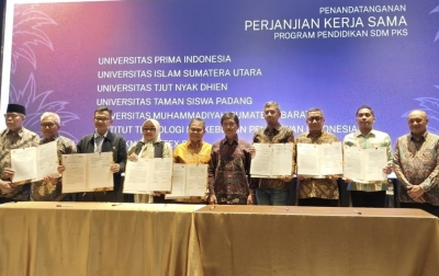 UISU Raih Beasiswa Pengembangan SDM Perkebunan dari BPDP