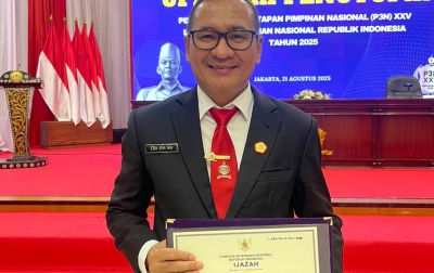 Mantan Wabup Nias Barat Era Era Hia Lulus Pendidikan Lemhannas RI