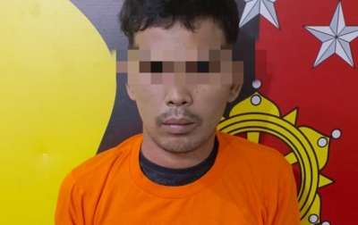 Warga Medan Diduga Bandar Narkoba Ditangkap Polisi di Alun-Alun Aek Kanopan