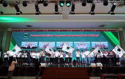 Pordasi Sumut Lantik 5 Pengkab/Pengkot Pordasi, Usung Semangat Tangguh, Mandiri, dan Sejahtera