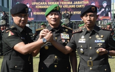 Letkol Kav Prima Wahyudi PSC (j) GDDSS Jabat Komandan Yonkav 4/KC Kota Bandung