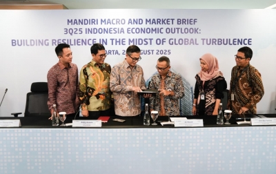 Ekonomi Indonesia Tumbuh 5% di 2025 Meski Penuh Tantangan, Bank Mandiri Optimistis