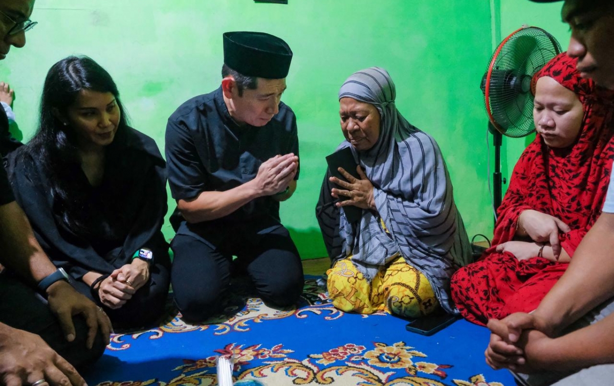 Group CEO & Co-Founder Grab Anthony Tan Sampaikan Belasungkawa dan Dukungan Keberlanjutan kepada  Keluarga Mitra Pengemudi di Makassar