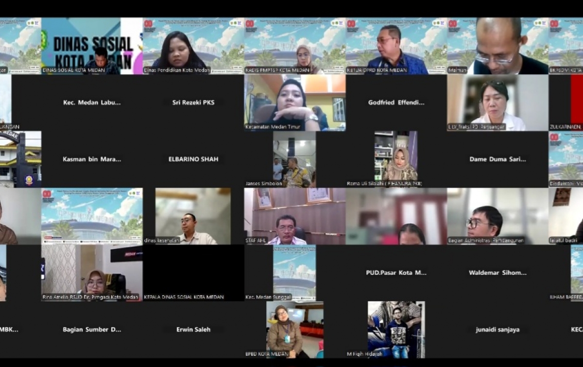 Massif Unjuk Rasa, Rapat Paripurna DPRD Medan Digelar Online