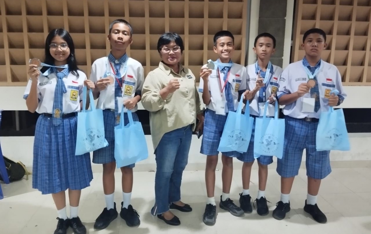 Siswa SMP Asal Sidikalang Raih 7 Medali di Olimpiade MIPA SMA Unggul Del