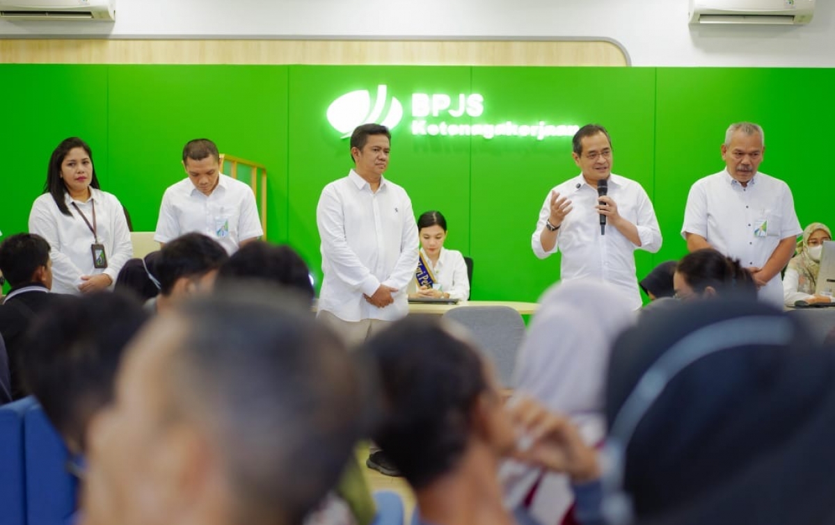 Peringati Hari Pelanggan Nasional, BPJS Ketenagakerjaan Beri Santunan dan Pelayanan 'Sepenuh Hati'