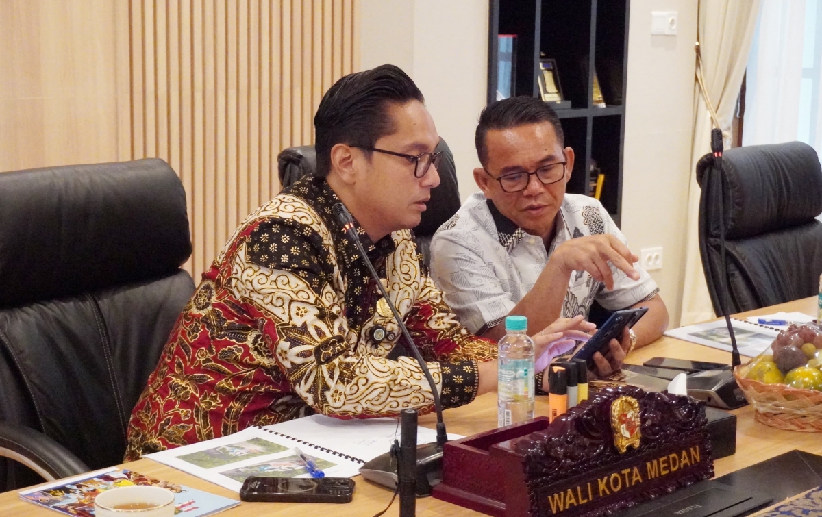 Ini Bukti Rico Waas dan Zakiyuddin Solid Bangun Kota Medan Untuk Kesejahteraan Warga