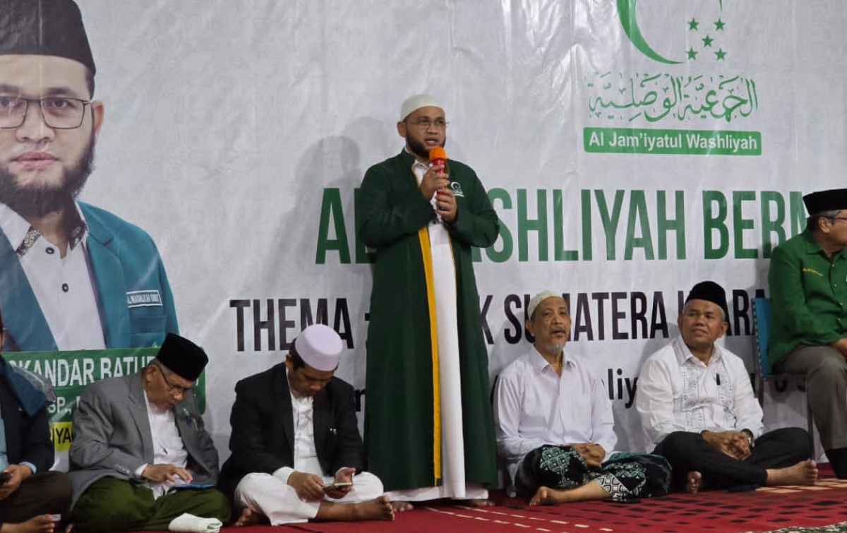Ketua PW Al-Washliyah Sumut Ajak Masyarakat Jaga Kondusivitas