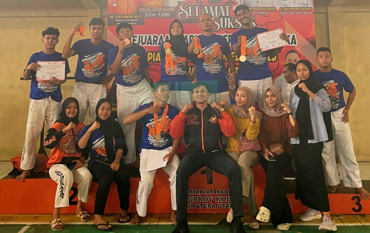 Kontingen Kodrat Asahan Raih 5 Medali di Kejurda