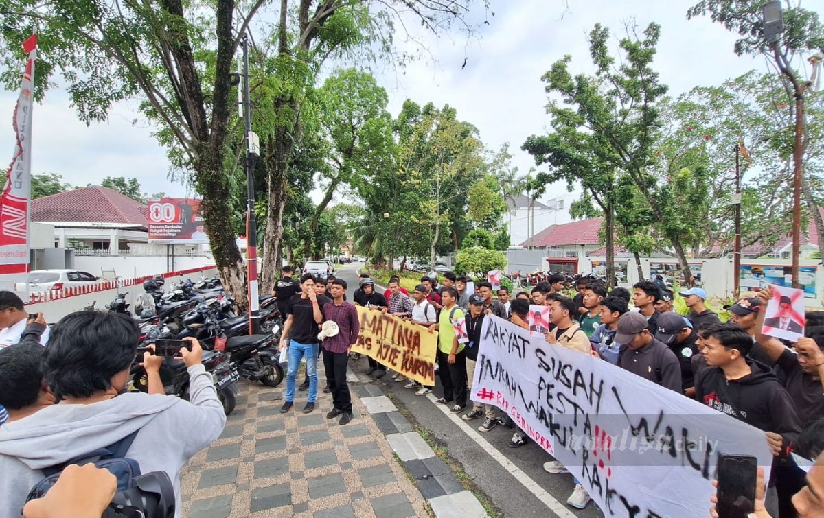 Viral Video 'Dugem', Mahasiswa Desak Gerindra Pecat Anggota DPRD Sumut Ajie Karim