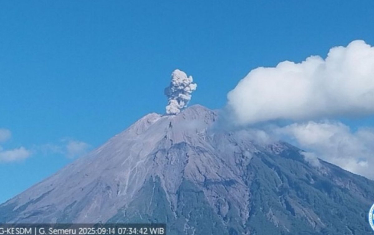 Hari Ini Semeru Alami Erupsi Sampai Empat Kali