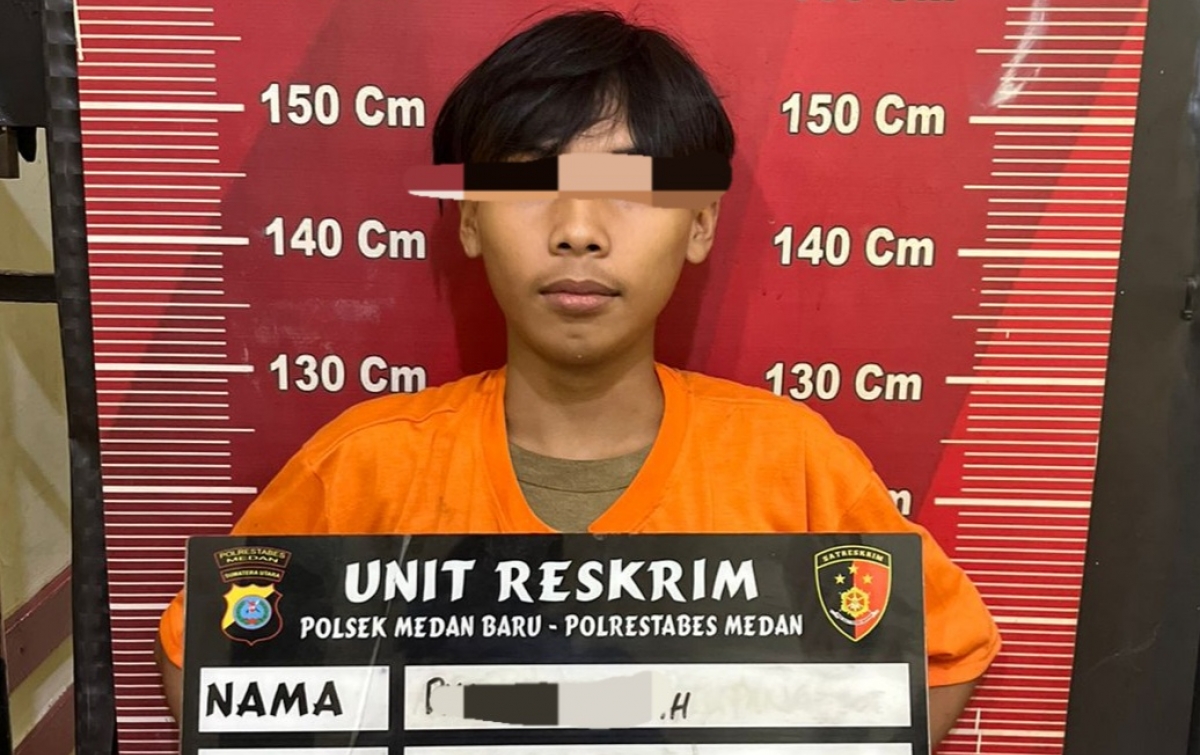 Curi Uang Puluhan Juta, Seorang Remaja Dibekuk Polsek Medan Baru