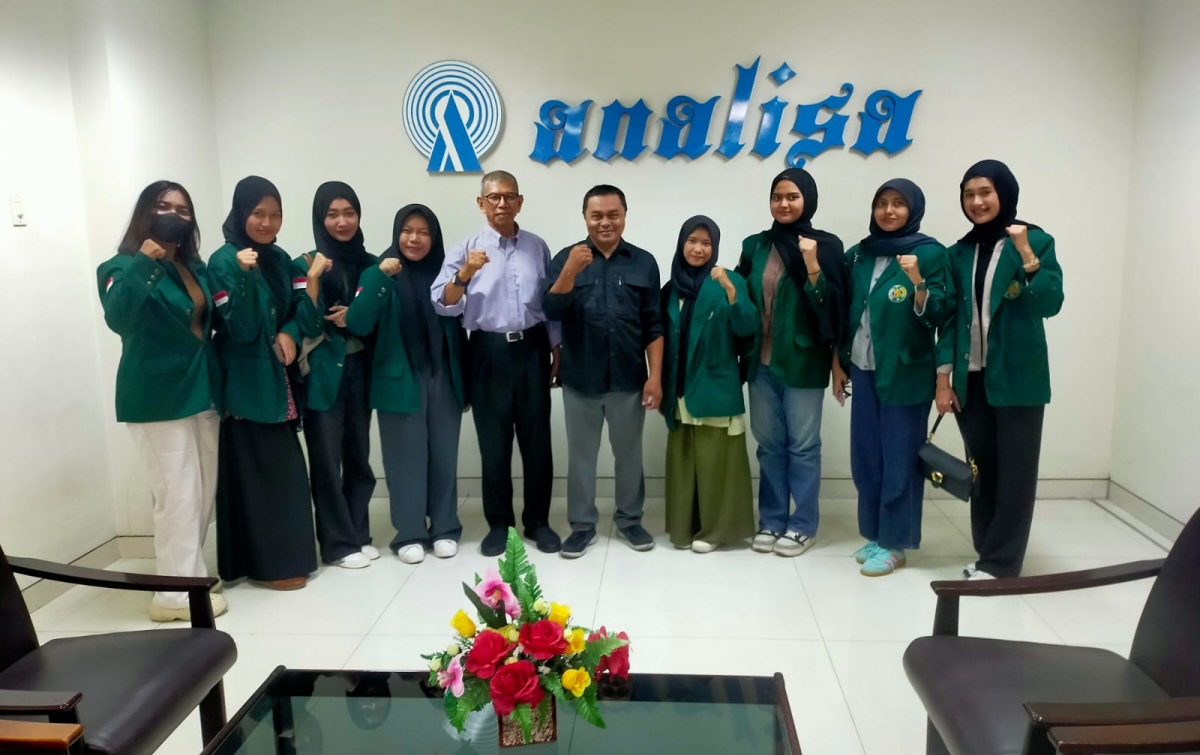 Mahasiswa Ilmu Komunikasi USU Kunjungi Analisa