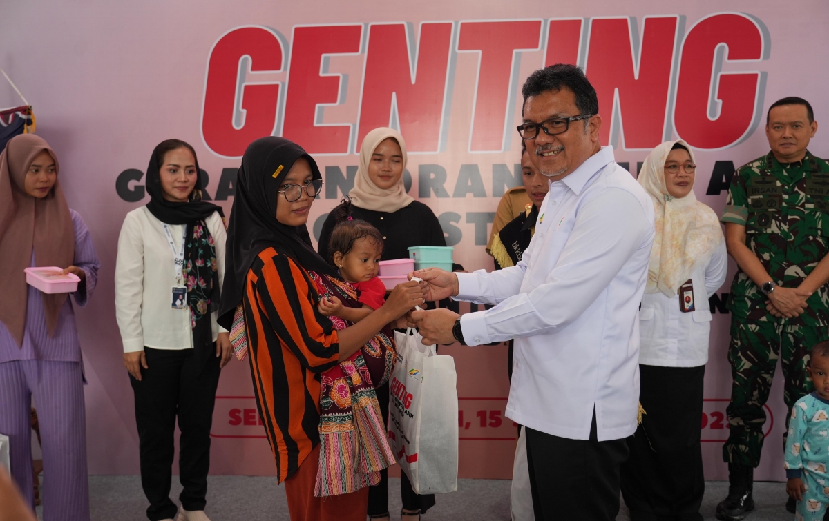 Kolaborasi PTPN IV Lawan Stunting di Serdang Bedagai: Dari Rumah Layak hingga Nutrisi untuk Generasi Sehat