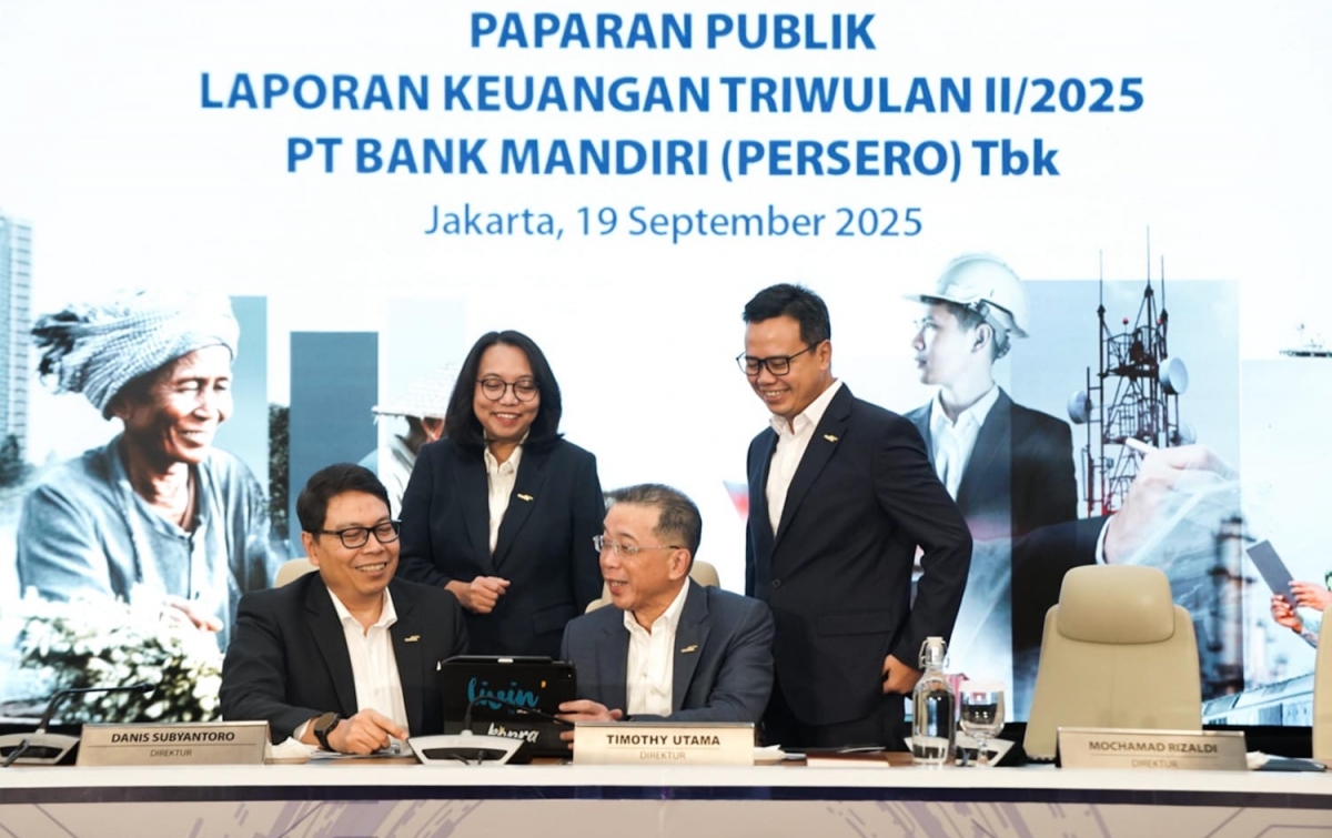 Bank Mandiri Catat Kinerja Solid di Kuartal II 2025, Aset Tembus Rp2.500 Triliun