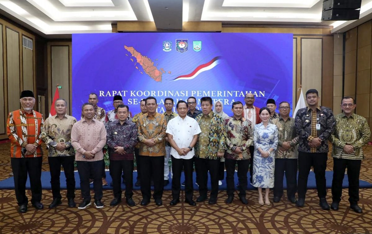 Hadiri Rakor Gubernur se-Sumatera, Pemprov Sumut Komit Laksanakan Percepatan Program Prioritas Presiden