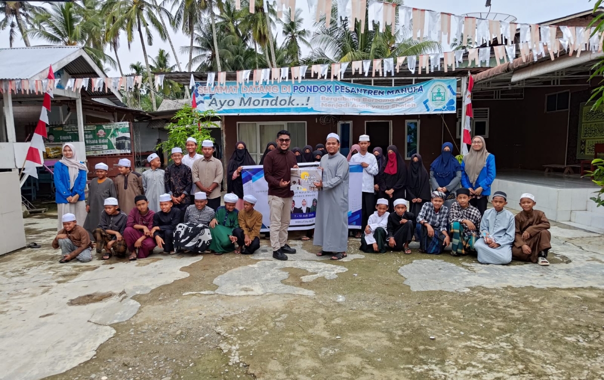 Dosen UMSU PKM di Pesantren MANUFA,  Optimalisasi Digital Branding dan Crowdfunding Syariah Berbasis Website
