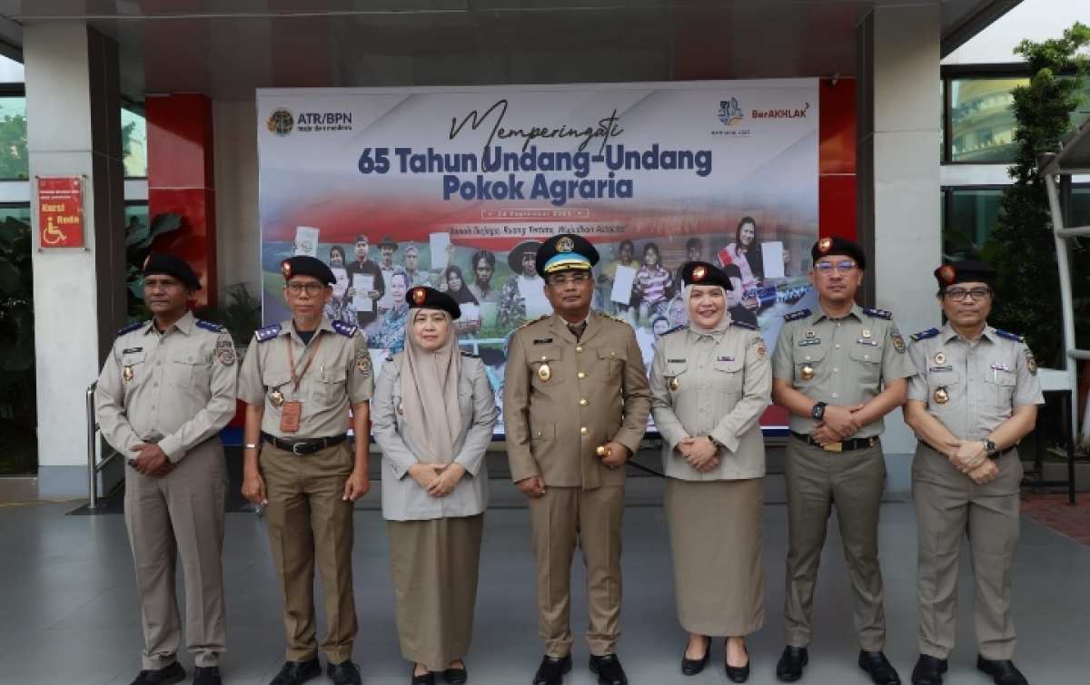 Hari Agraria di BPN Sumut Khitmad,  Menteri ATR: Nilai Ekonomi Naik Rp68,88 Triliun