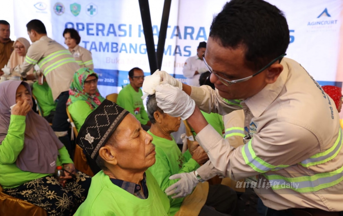 Tambang Emas Martabe Operasi Katarak Gratis ke-11