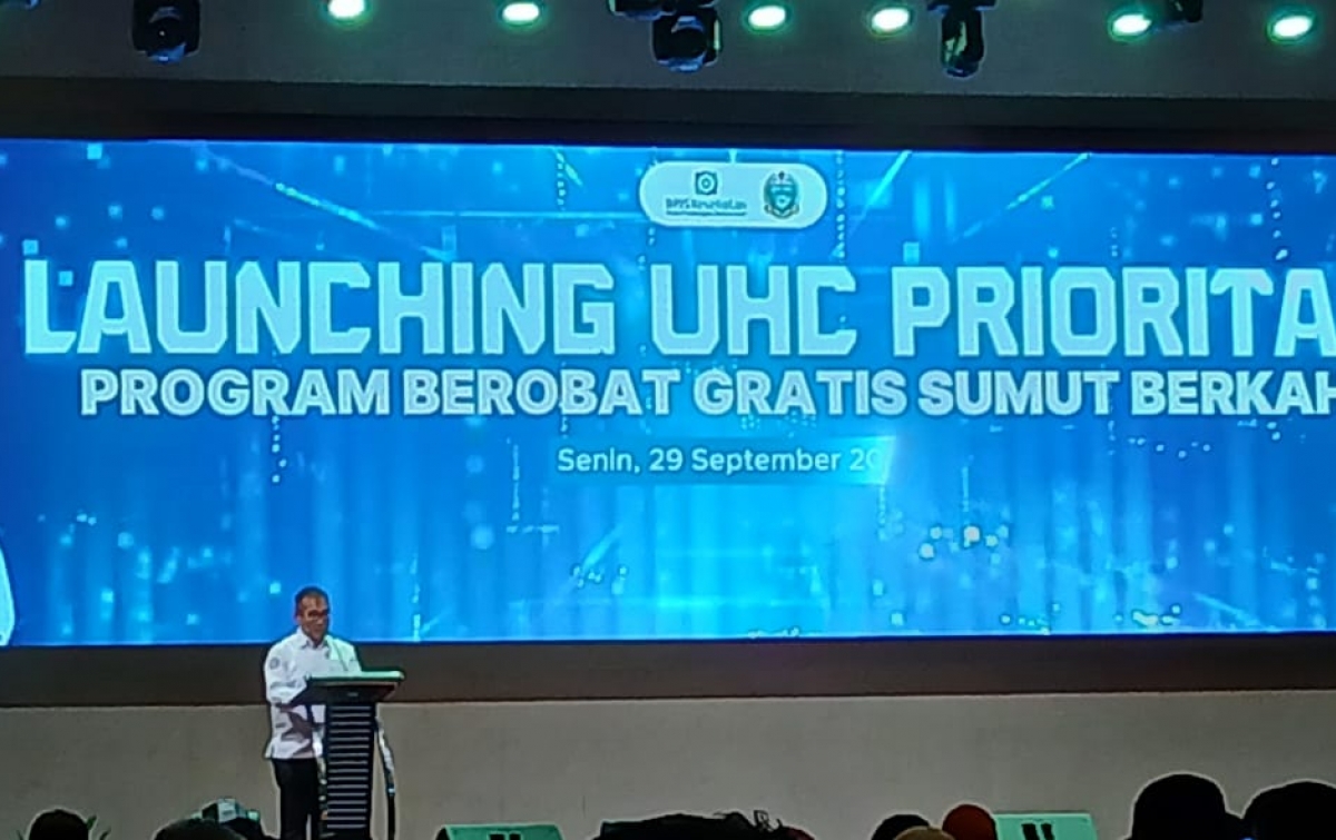Launching UHC Prioritas, Warga Sumut Tidak Sulit Lagi Berobat Gratis