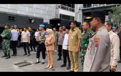 Forkopimda Sumut Pastikan Kesiapan Pengamanan Unjuk Rasa di DPRD