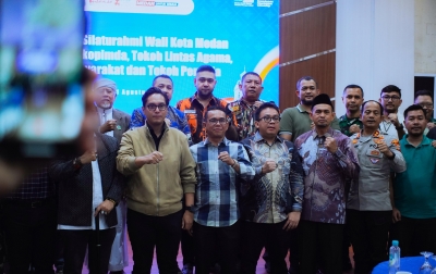 Rico Bertemu dengan Forkopimda dan Tokoh Publik Jaga Kondusivitas Medan