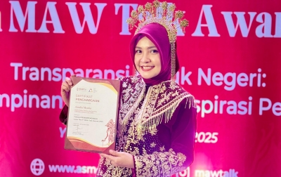 Kepala Humas USU Raih Penghargaan Tokoh PR Berpengaruh di MAW Talk Awards 2025