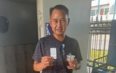 Tes Urine di BNN Binjai, Ajie Karim Pastikan Tidak Gunakan Narkoba