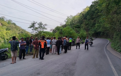 Mobil Pikap Masuk Jurang di Sumbul Dairi