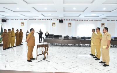 Tiga Pimpinan Dinas Strategis di Madina Dirotasi