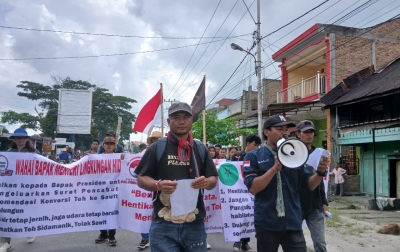 Anggota DPD Penrad Siagian: Hentikan Kebijakan Sawit PTPN IV di Sidamanik