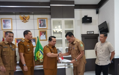 Jon Nedi Ditunjuk Sebagai Plt Kadis Dukcapil Palas