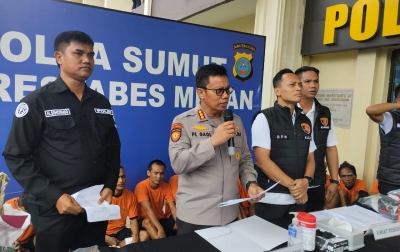 Tersangka Curanmor 25 Kali Beraksi Diciduk Polrestabes Bersama 20 Tersangka Lain