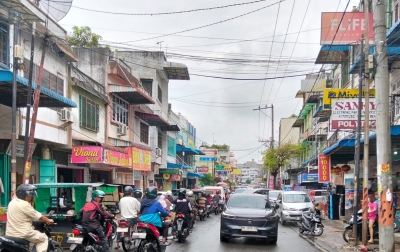 Lalu Lintas Jalan KF Tandean Tebingtinggi Macet Saat Hujan, Kadishub: Bertahap Kita Benahi