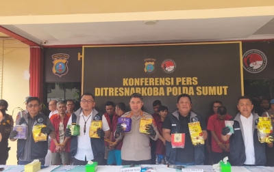 Polda Sumut Ungkap 114 Kasus Narkoba, Selamatkan Lebih dari 125 Ribu Jiwa
