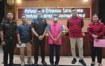 Tersangka Korupsi Jalan Hutaginjang-Sitanggor Ditahan