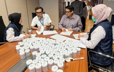 PTP Nonpetikemas Gandeng BNN Gelar Tes Urine, Pastikan Lingkungan Kerja Sehat dan Bebas Narkoba