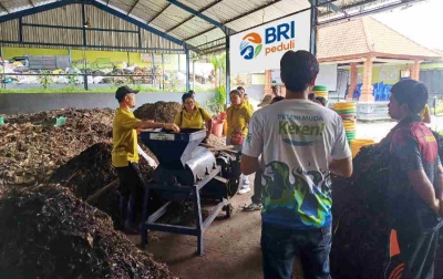 Atasi Masalah Sampah di Bali, BRI Peduli Beri Pelatihan Diversifikasi dan Penguatan Mutu Produk Pupuk Kompos