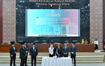 Gubernur Sumut Teken Nota Kesepakatan KUA-PPAS APBD Perubahan 2025
