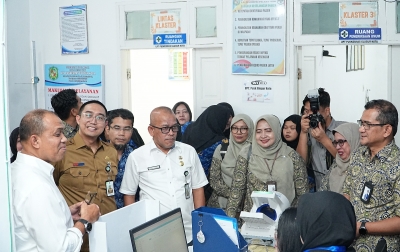 Dinas Kesehatan Sumut–BPJS Kesehatan Supervisi ke RS Haji dan Puskesmas