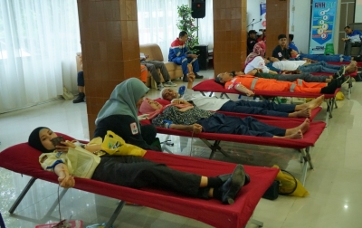 Tebarkan Kebaikan Bersama PMI, PHR Zona 1 Kumpulkan 780 Kantong Darah