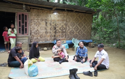 Kapolres Labusel Bersama Wakil Bupati Peduli Anak Stunting dan Gizi Buruk