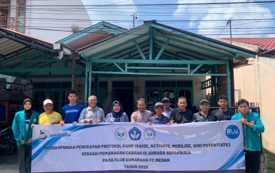 Transformasi Pemanasan Sepak Bola:  Gumarang FC Medan Adopsi Protokol RAMP dan Teknologi Canggih untuk Tingkatkan Kinerja Tim
